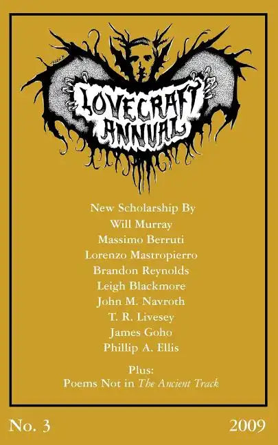 Lovecraft Annual No. 3 (2009) - Paperback