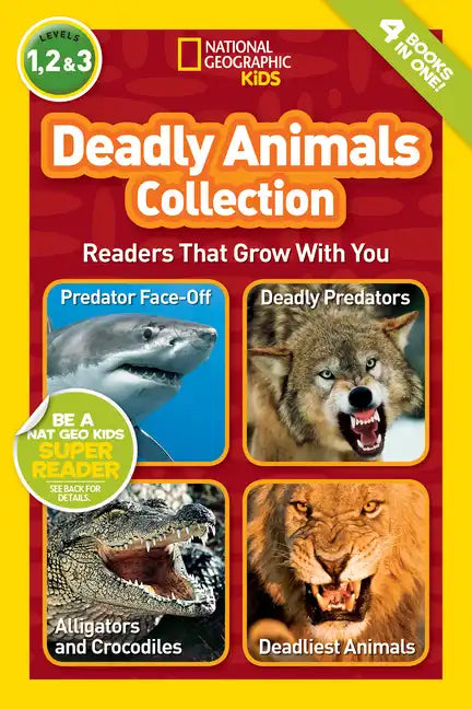 Deadly Animals Collection (National Geographic Kids Readers, Levels 1, 2, & 3): Readers That Grow with You - Paperback