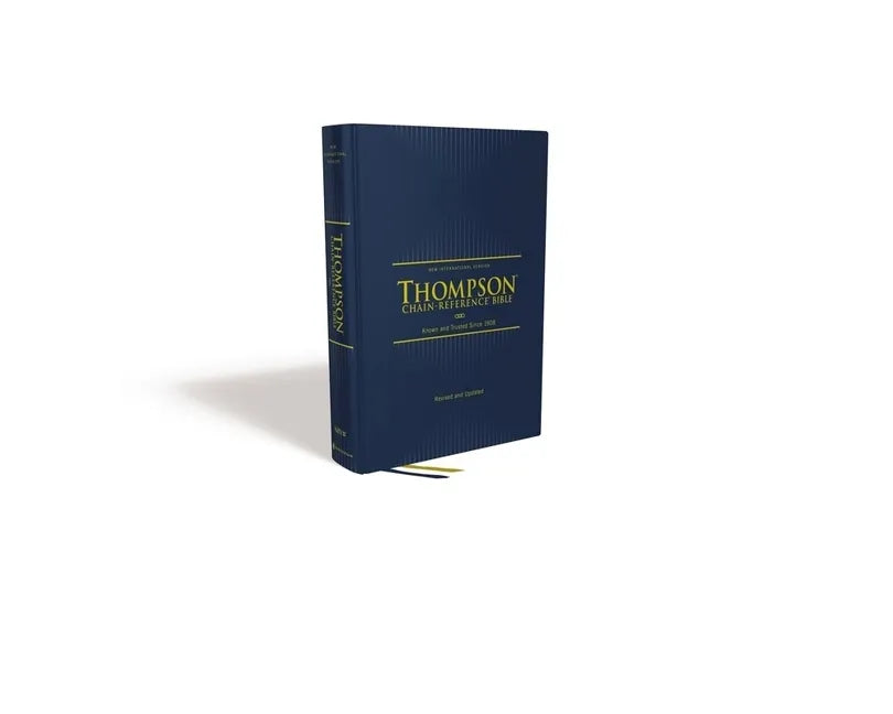 Niv, Thompson Chain-Reference Bible, Hardcover, Navy, Red Letter, Comfort Print - Hardcover