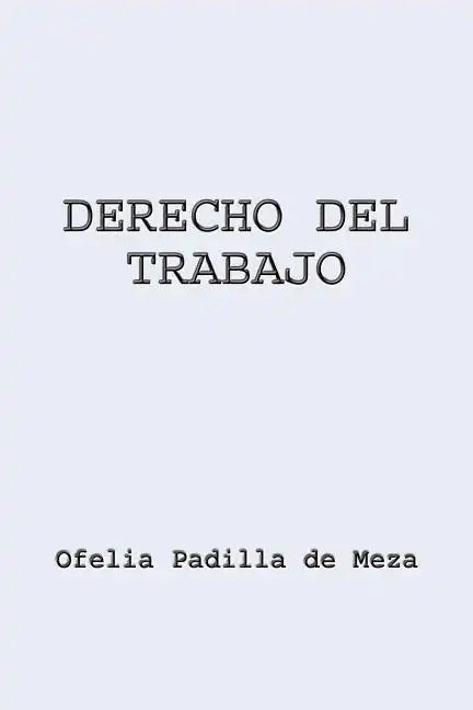 Derecho del Trabajo - Paperback