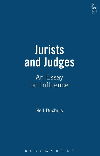 Jurists and Judges: An Essay on Influence - Paperback