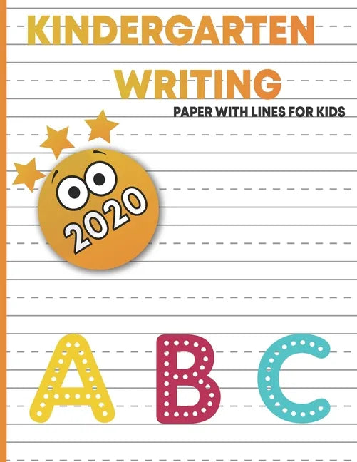 kindergart writing paper with lines for kids: handwriting practice blank paper for kids, handwriting practice books for kids 1st grade, blank handwrit - Paperback