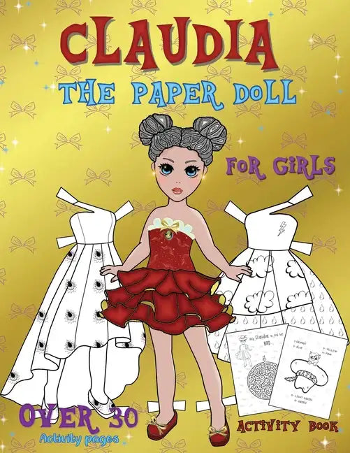 Claudia The Paper Doll Activity Book - Paperback