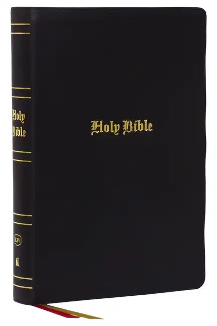 KJV Holy Bible: Super Giant Print with 43,000 Cross References, Black Genuine Leather, Red Letter, Comfort Print: King James Version - Leather