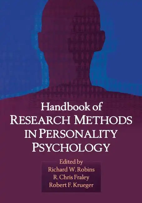 Handbook of Research Methods in Personality Psychology - Paperback