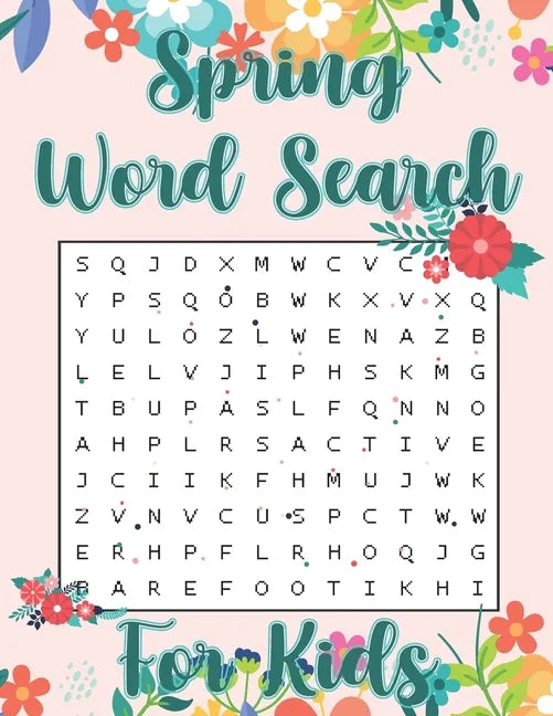 Spring Word Search For Kids: Hello Spring Word Search Puzzle Book Gift for Spring Season Lover - Paperback