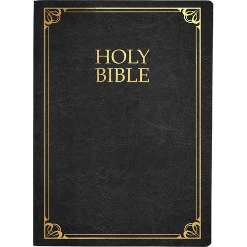 Kjver Family Legacy Holy Bible, Large Print, Black Genuine Leather, Thumb Index: (King James Version Easy Read, Red Letter, Premium Cowhide) - Leather