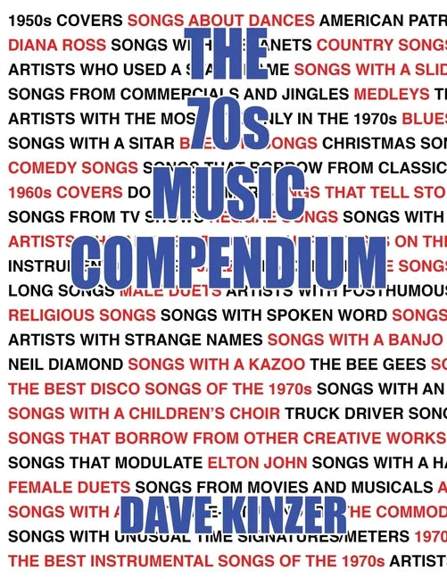 The 70s Music Compendium - Paperback