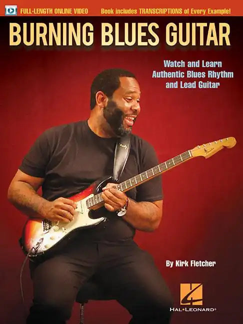 Burning Blues Guitar Book/Online Video - Paperback