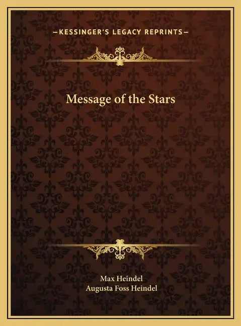 Message of the Stars - Hardcover