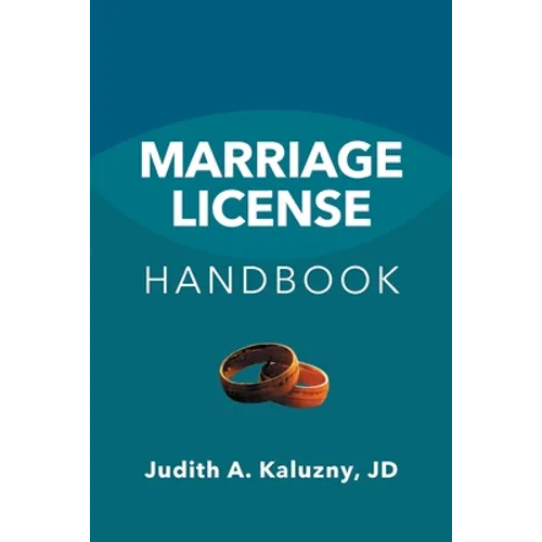Marriage License Handbook - Paperback