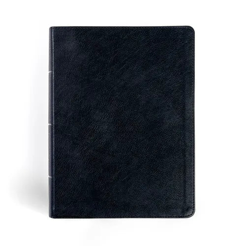CSB Study Bible, Large Print, Digital Study Edition, Black Leathertouch, Indexed - Imitation Leather