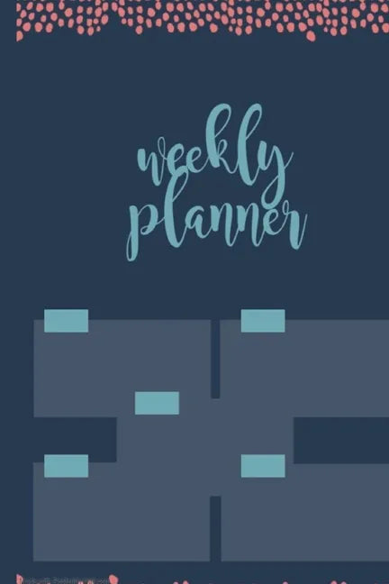 Weekly planner: Daily Weekly Monthly 54 Weeks Calendar and Organizer with to-do list tracker - Paperback