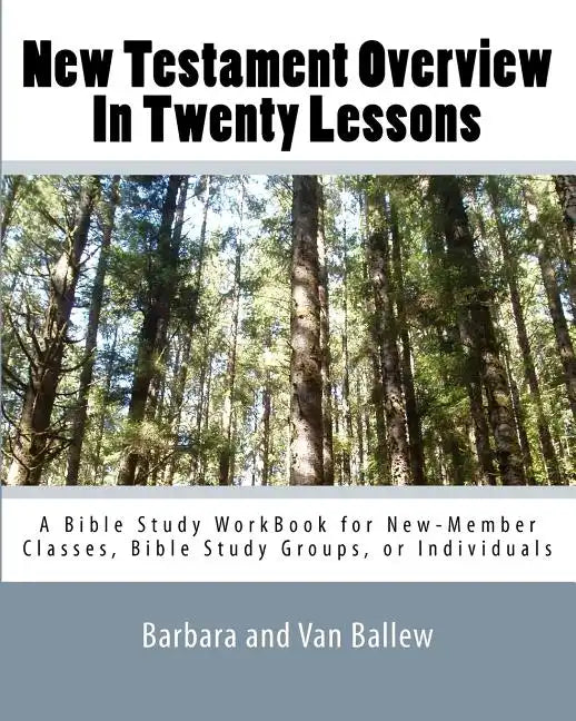 New Testament Overview In Twenty Lessons: A Bible Study Workbook For New-Member Classes, Bible Study Groups, Or Individuals - Paperback