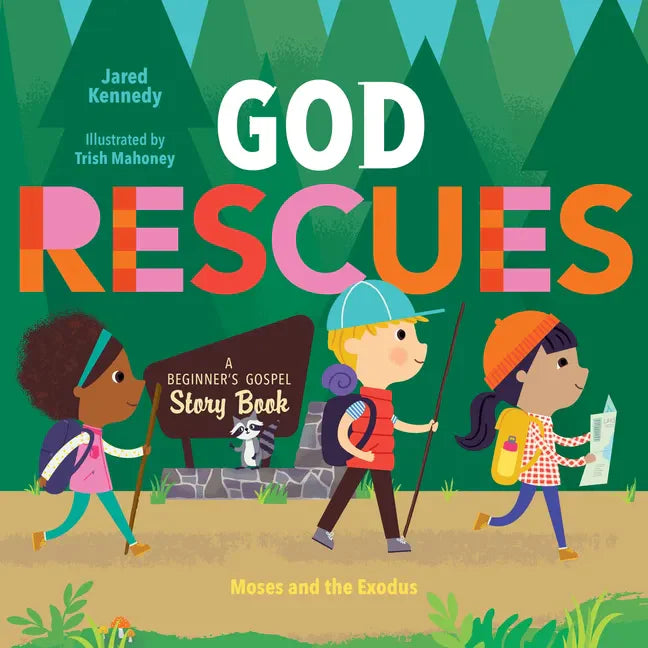 God Rescues: Moses and the Exodus - Board Book