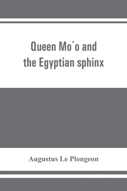 Queen Móo and the Egyptian sphinx - Paperback