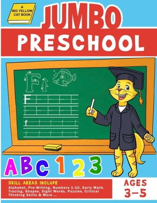 Jumbo Preschool Workbook - Paperback