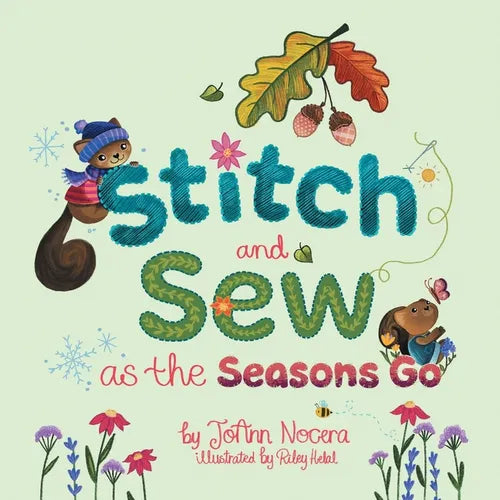 Stitch and Sew as the Seasons Go - Paperback