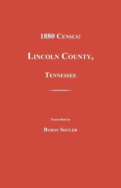 1880 Census, Lincoln County, Tennessee - Paperback
