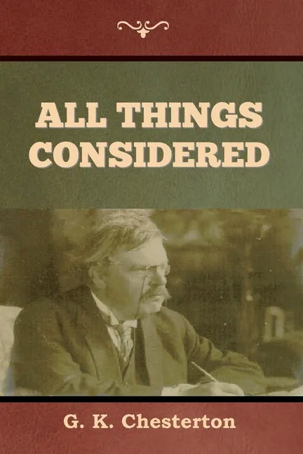 All Things Considered - Paperback