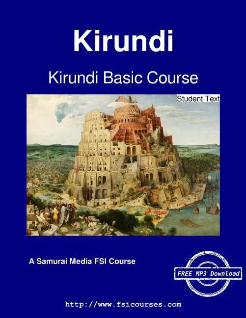 Kirundi Basic Course - Student Text - Paperback