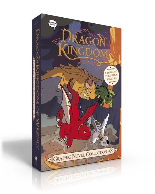 Dragon Kingdom of Wrenly Graphic Novel Collection #2 (Boxed Set): Ghost Island; Inferno New Year; Ice Dragon - Paperback