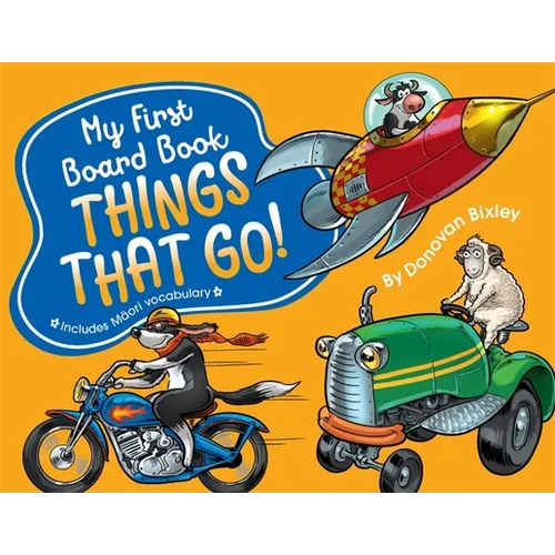 My First Board Book: Things That Go! - Board Book