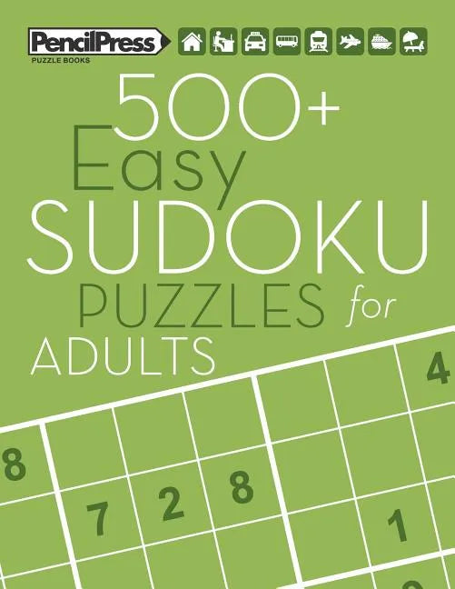 500+ Easy Sudoku Puzzles for Adults: Sudoku Puzzle Books Easy (with answers) - Paperback