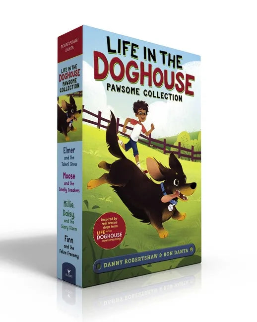 Life in the Doghouse Pawsome Collection (Boxed Set): Elmer and the Talent Show; Moose and the Smelly Sneakers; Millie, Daisy, and the Scary Storm; Fin - Paperback