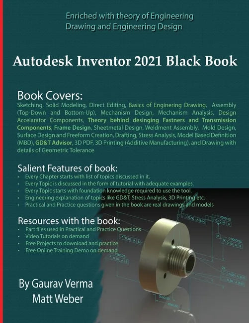 Autodesk Inventor 2021 Black Book - Paperback