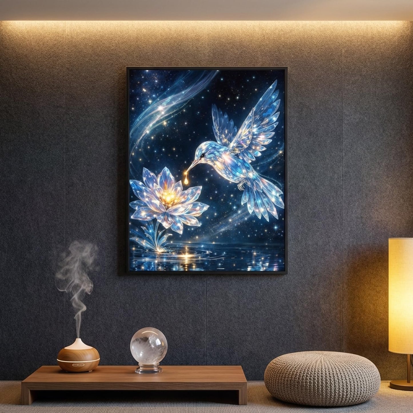 Diamond Painting Kit for Adults Beginners β Full Drill Round 5D Diamond Art