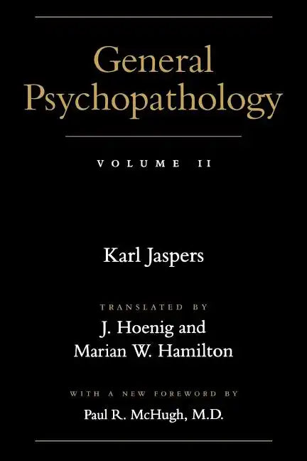 General Psychopathology - Paperback