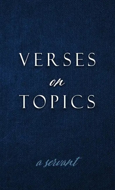Verses on Topics - Hardcover