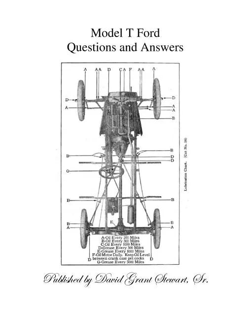 Model T Ford Questions and Answers - Paperback