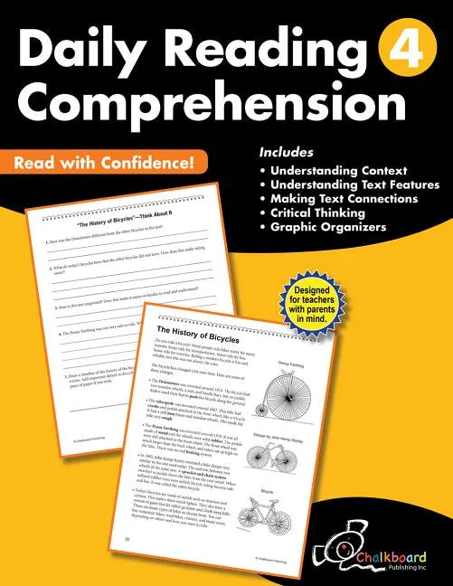 Daily Reading Comprehension Grade 4 - Paperback