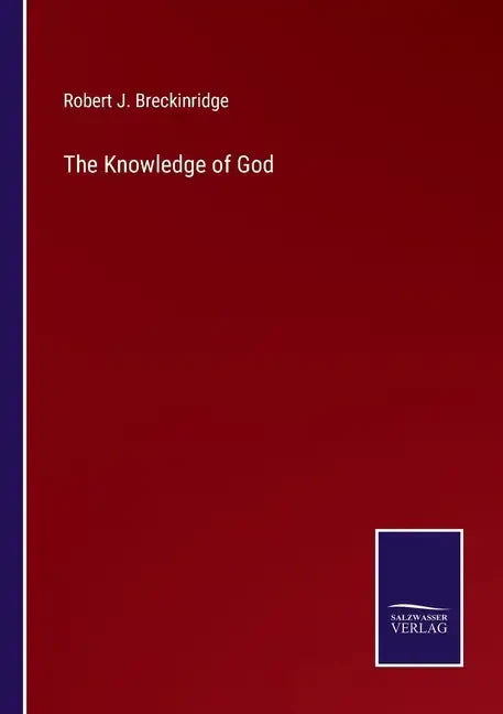 The Knowledge of God - Paperback