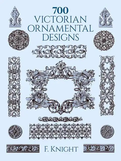 700 Victorian Ornamental Designs - Paperback