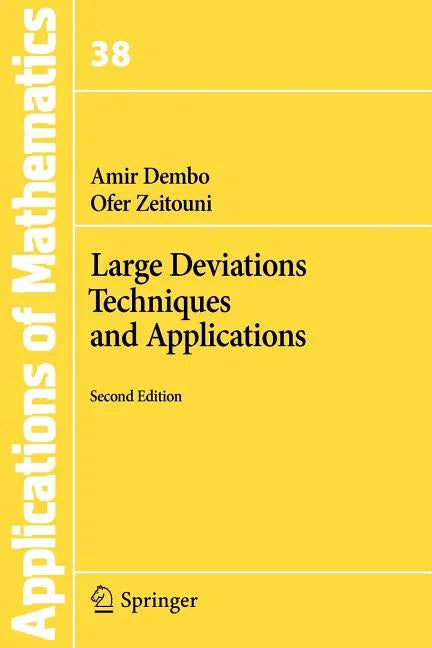 Large Deviations Techniques and Applications - Paperback