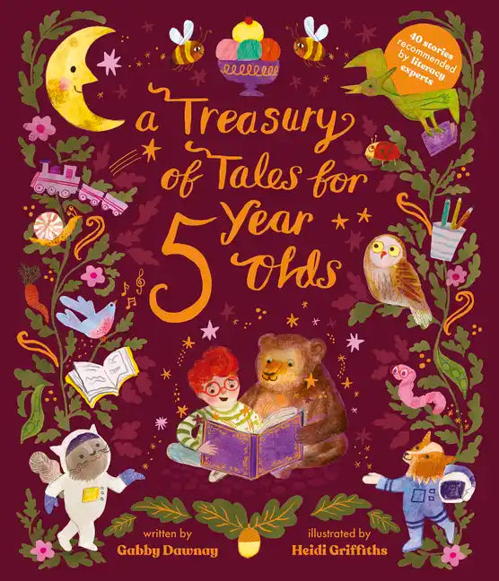 A Treasury of Tales for Five-Year-Olds: 40 Stories Recommended by Literary Experts - Hardcover