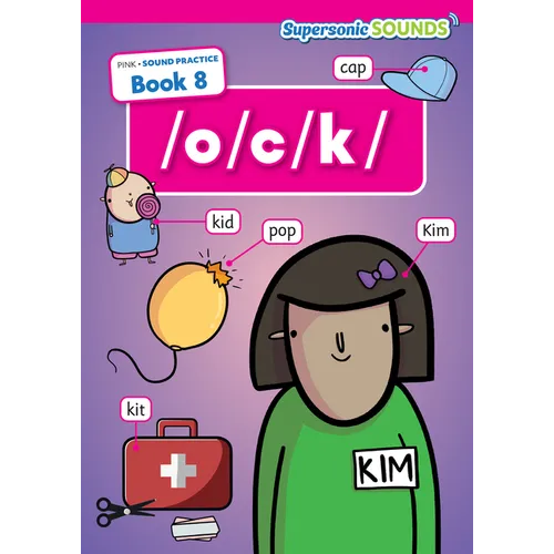 Pink Sound Practice Book 8 /O/C/K - Paperback