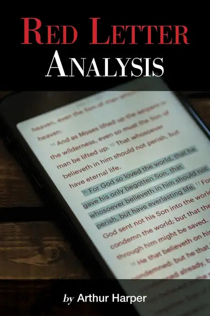 Red Letter Analysis - Paperback
