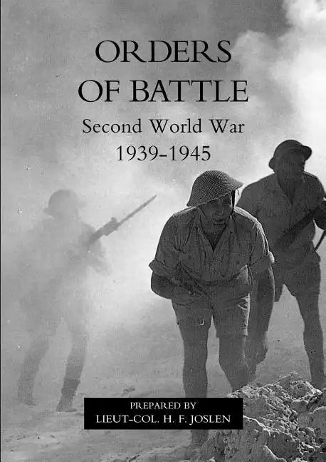 Orders of Battle: Second World War 1939-45 - Paperback