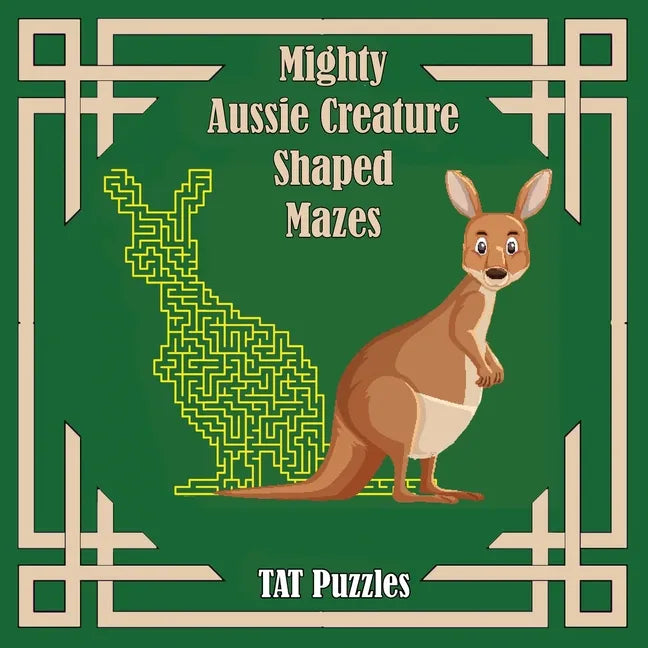 Mighty Aussie Creature Shaped Mazes - Paperback