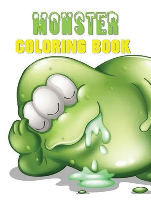 Monster Coloring Book - Paperback