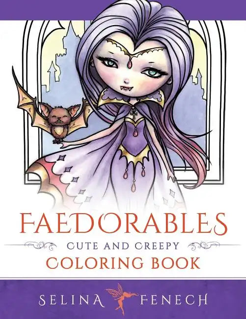 Faedorables: Cute and Creepy Coloring Book - Paperback
