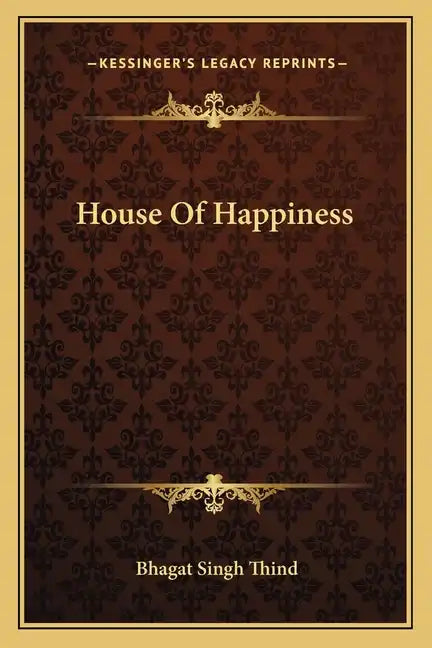 House of Happiness - Paperback