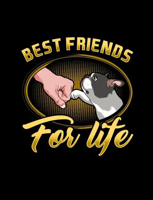 Best Friends For Life: Funny Quotes and Pun Themed College Ruled Composition Notebook - Paperback