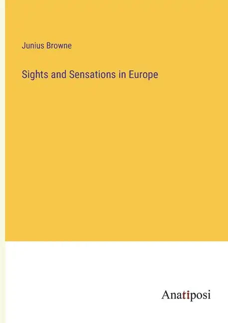 Sights and Sensations in Europe - Paperback