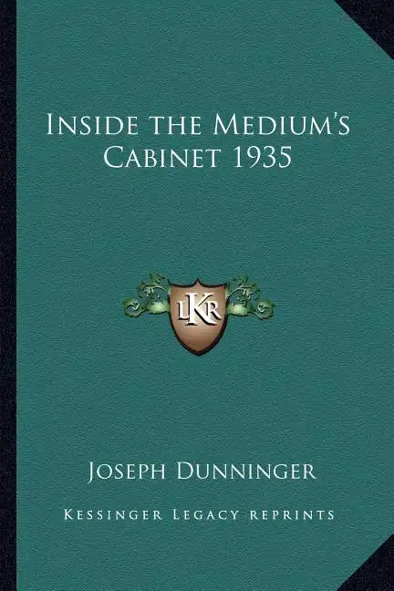 Inside the Medium's Cabinet 1935 - Paperback