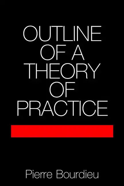 Outline of a Theory of Practice - Paperback